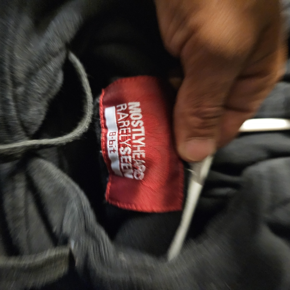 Mostly Heard Rarely Seen Black Hoodie - Picture 5 of 5